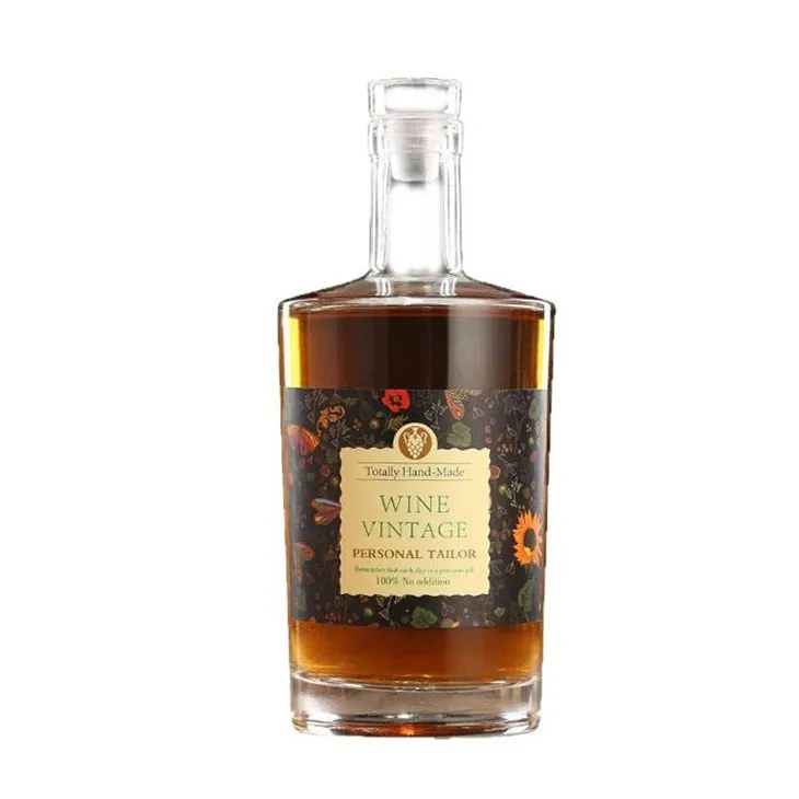 فروش مستقیم کارخانه بطری های شراب میوه ای: بطری های شراب شیشه ای 100 میلی لیتری، 200 میلی لیتری، 375 میلی لیتری، 500 میلی لیتری، 700 میلی لیتری، 750 میلی لیتری